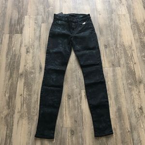 J Brand Super Skinny Mid Rise Jeans